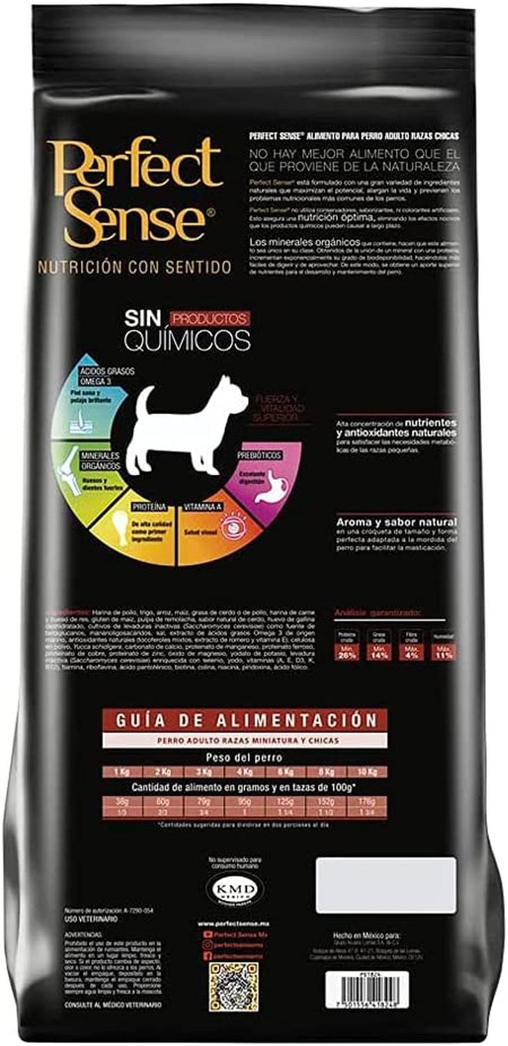 Alimento Perro Raza Chica adulto Perfect Sense De 3 Kilos