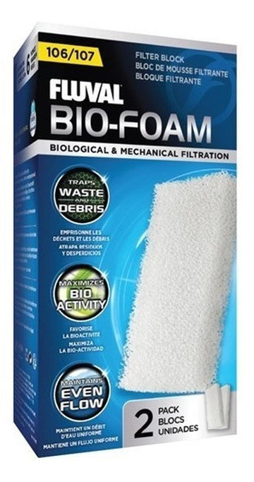 Esponja Para canister Fluval 104/105/106/107 Caja 2 pzas | G.Valkyria - imagen 1