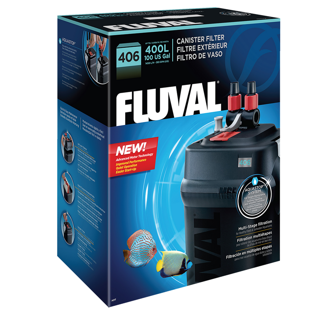 Filtro Fluval 406 Para Peceras De 400 Litros | G.Valkyria - imagen 1