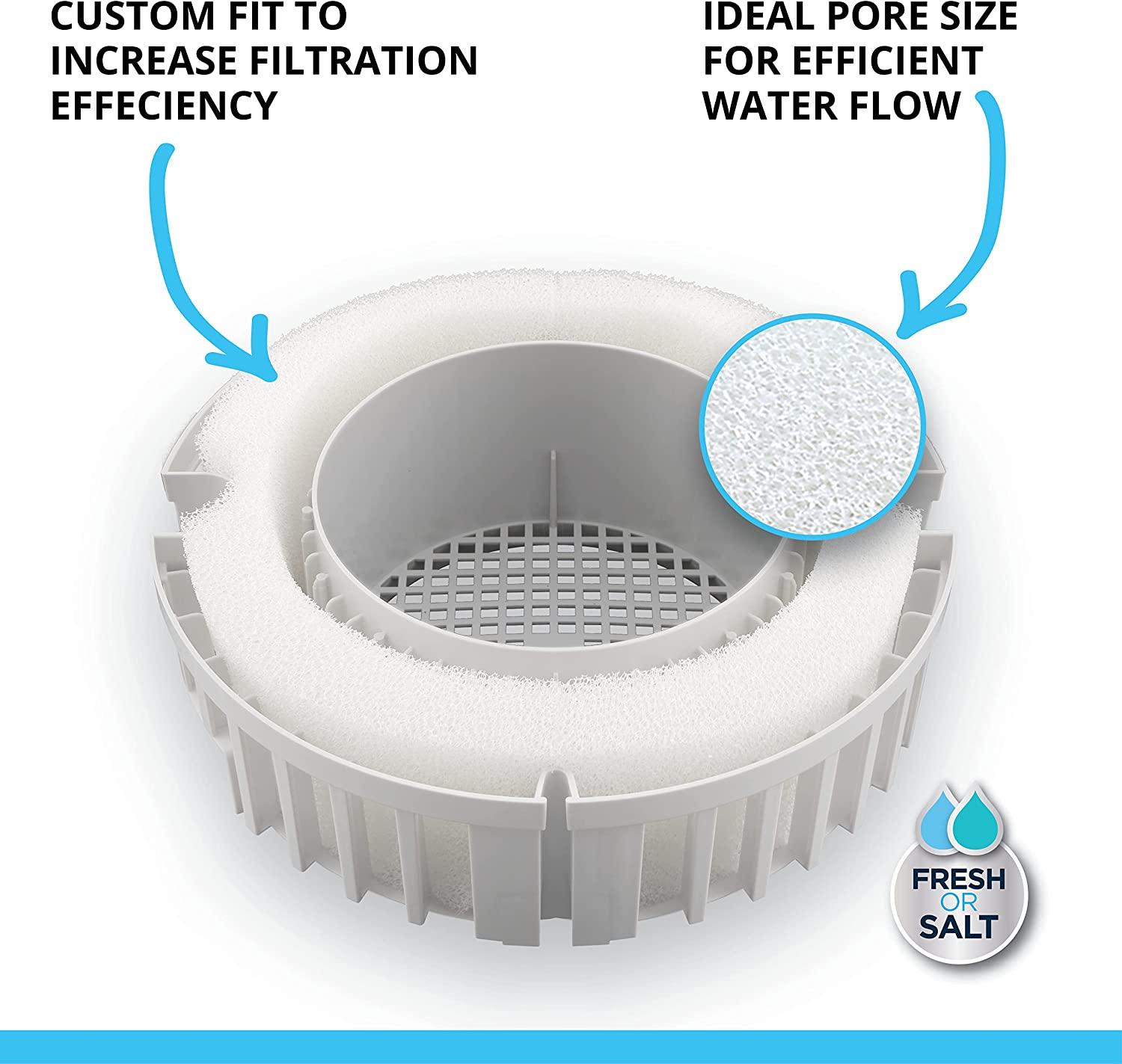 Repuesto esponja almohadilla Fluval FX4 FX5 FX6 BioFoam 3pz | G.Valkyria - imagen 4