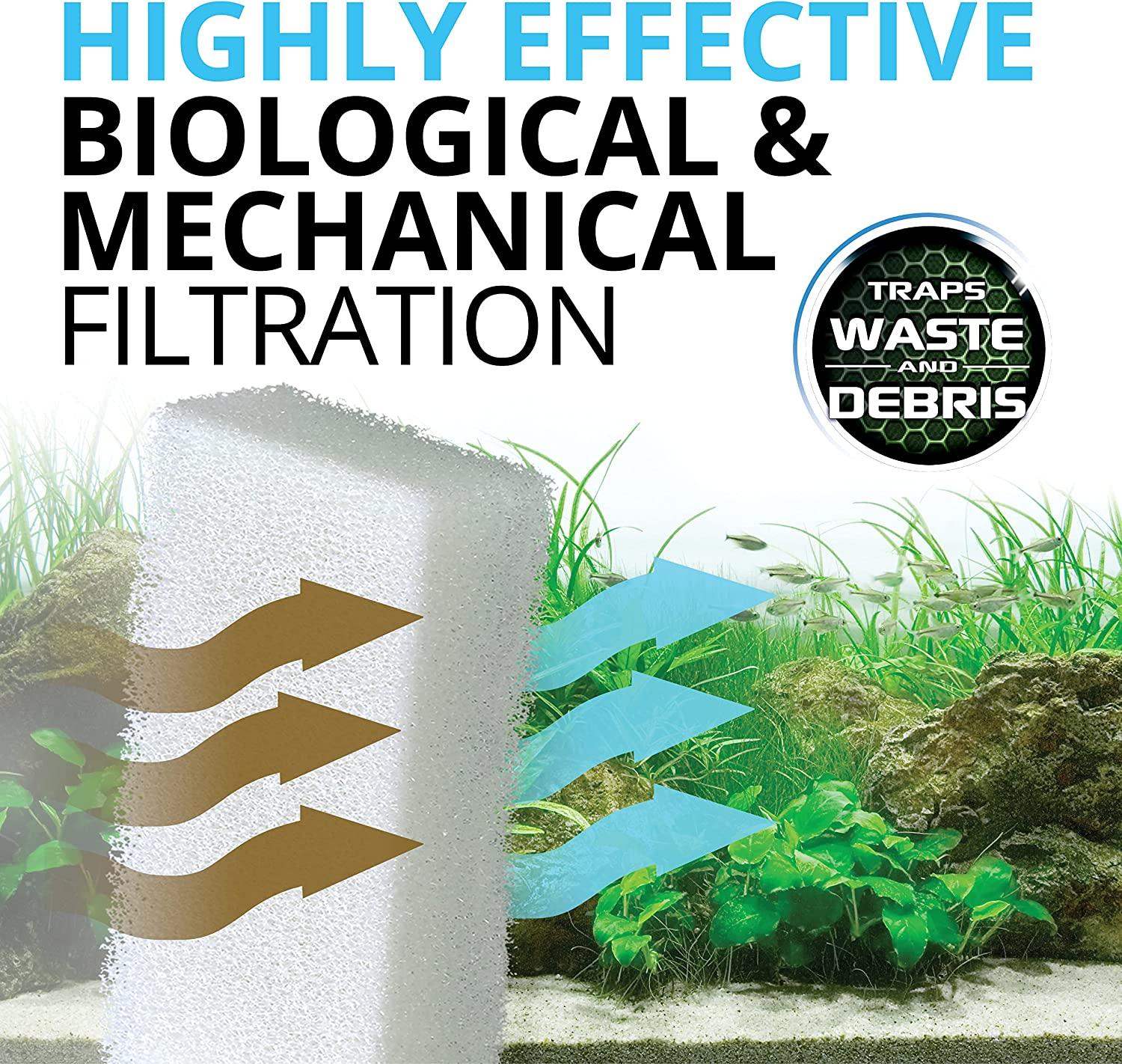 Repuesto esponja almohadilla Fluval FX4 FX5 FX6 BioFoam 3pz | G.Valkyria - imagen 5