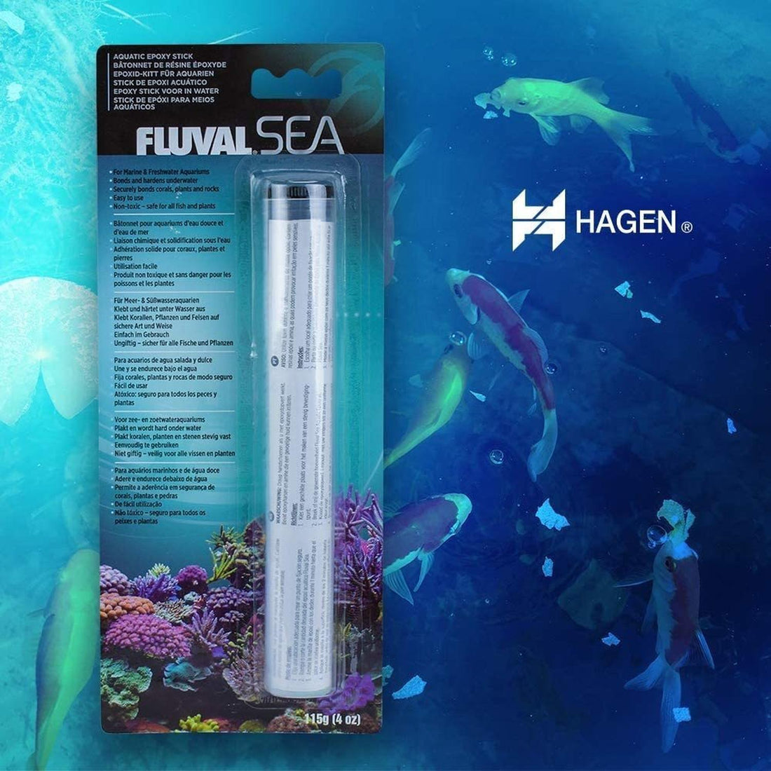Fluval Sea Espuma Epoxica Decoración Acuario corales o roca | G.Valkyria - imagen 1