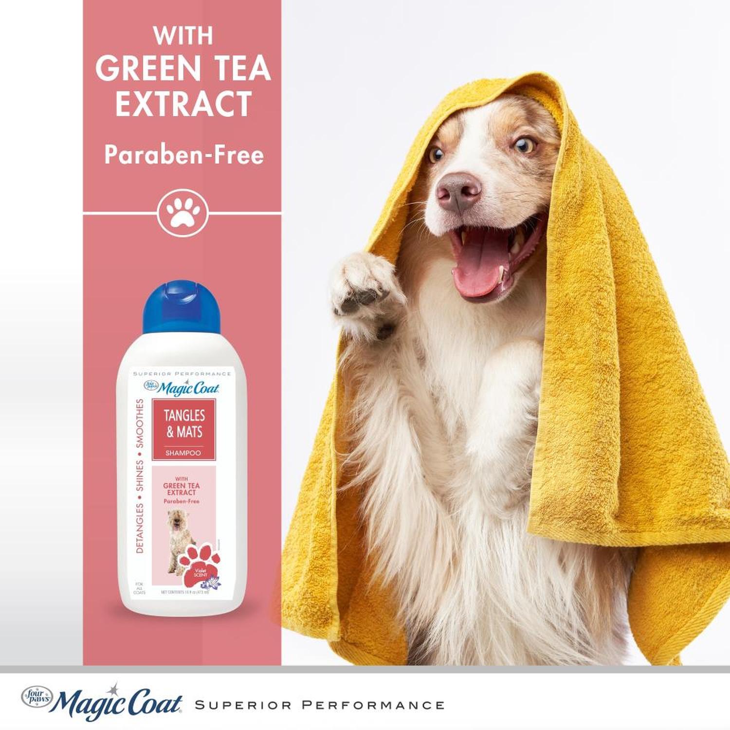 Four Paws Shampoo perro Magic Coat elimina Nudos Marañas | G.Valkyria - imagen 2