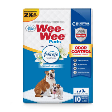 Tapete entrenador perro Wee-Wee Control olor Febreze 10 pzas de Four Paws | G.Valkyria - imagen 1