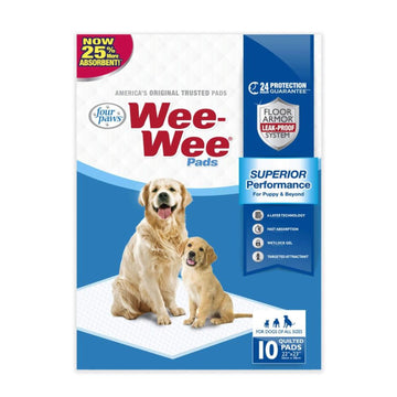 Four Paws Tapete entrenador perro Wee-Wee Pads 55x58 10 pzas | G.Valkyria