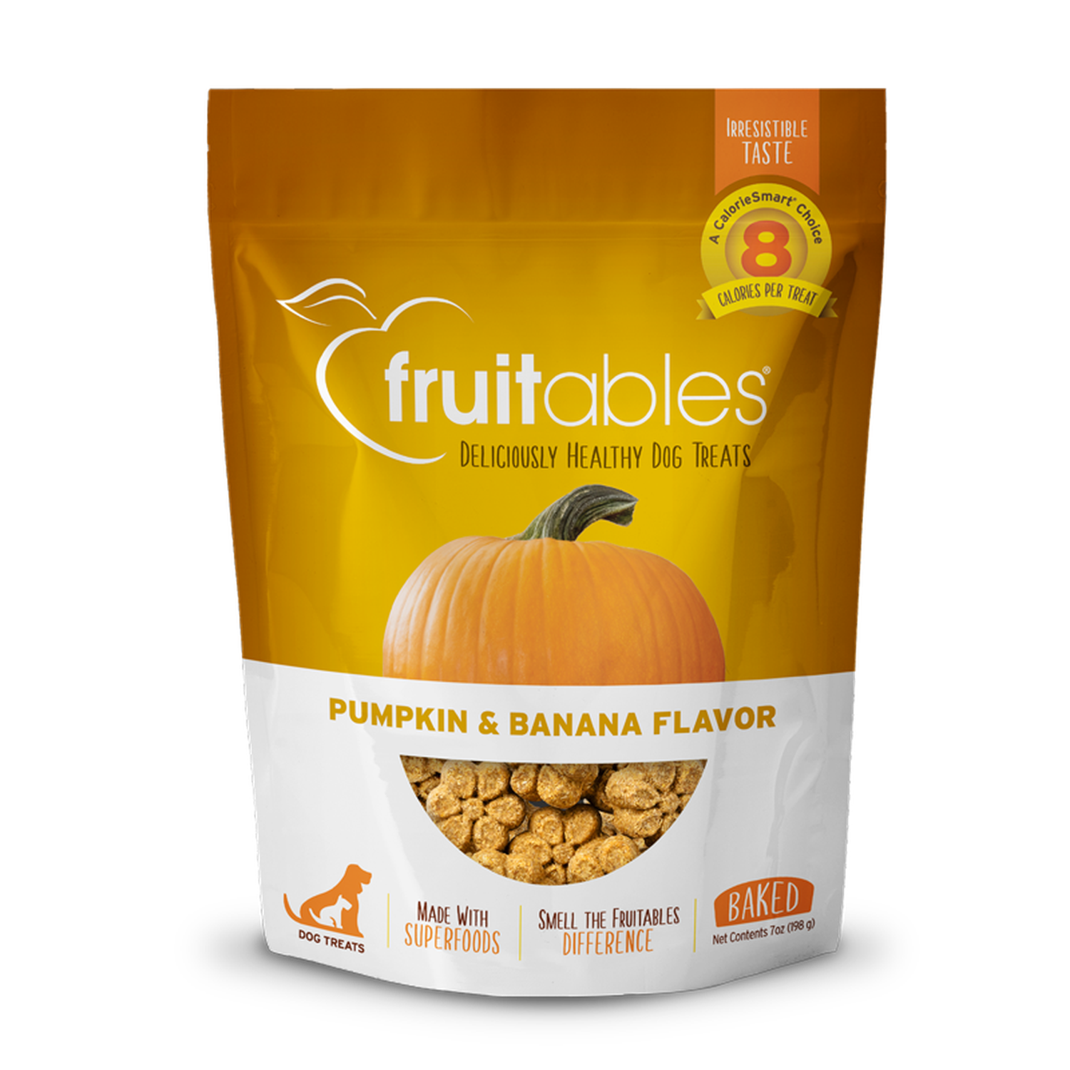 Fruitables Premios naturales para perro Calabaza y Plátano | G.Valkyria - imagen 3