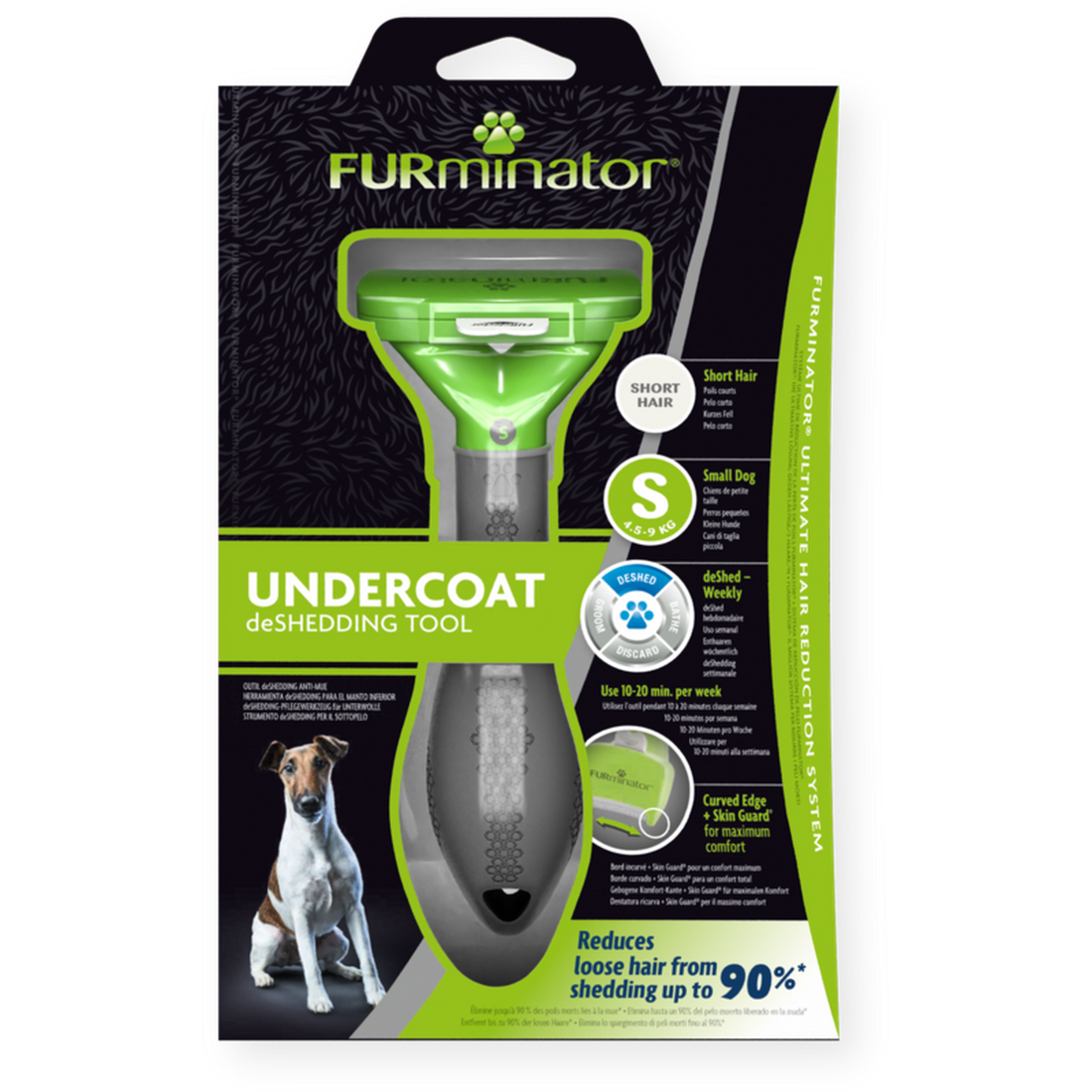 Furminator Deslanador para perro chico de Pelo Corto | G.Valkyria - imagen 1