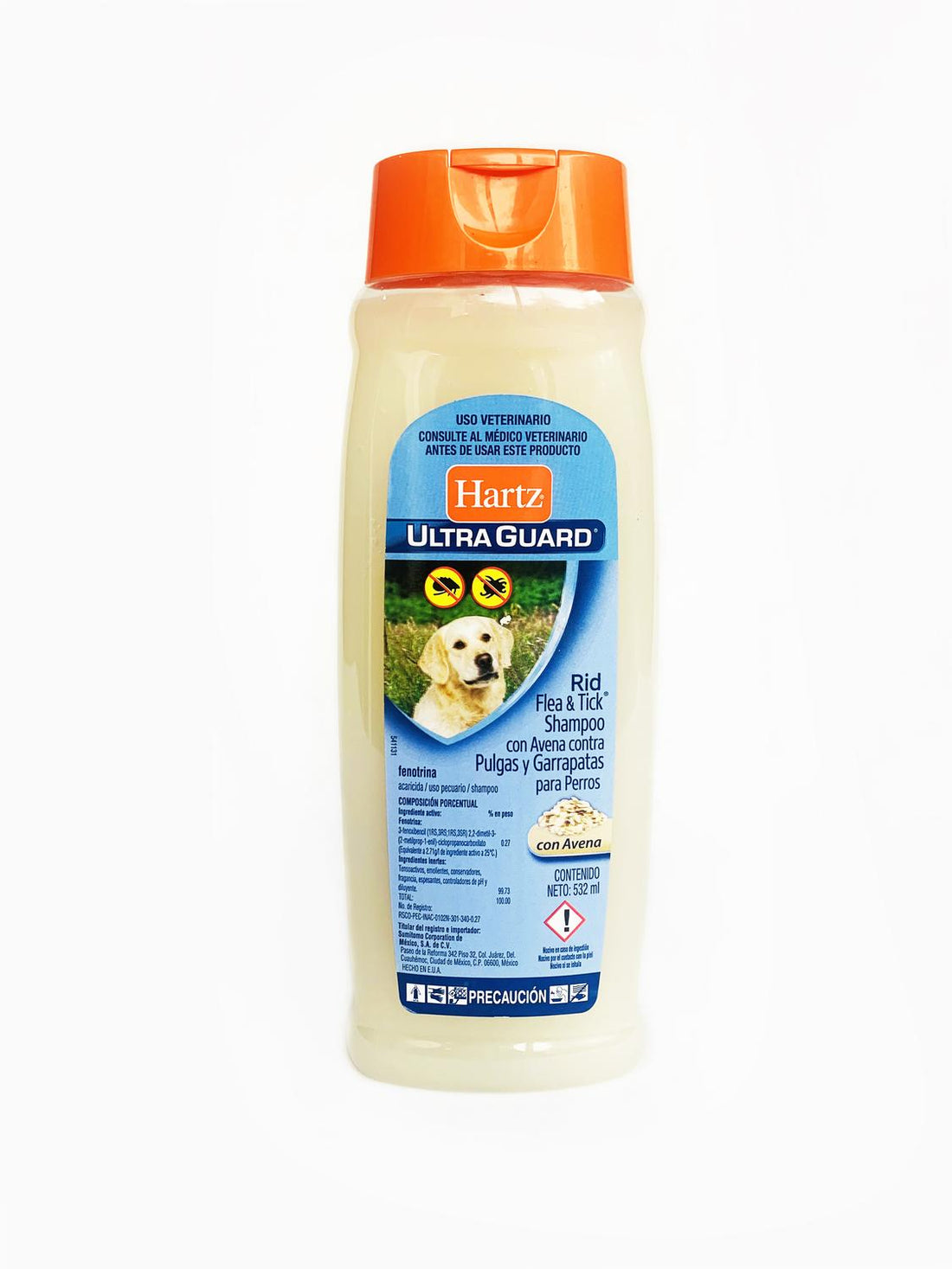 Shampoo Antipulgas para perros Hartz Avena | G.Valkyria - imagen 1
