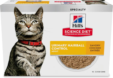 Hill's Alimento Húmedo para gato hairball control adult 12pzas | G.Valkyria - imagen 1