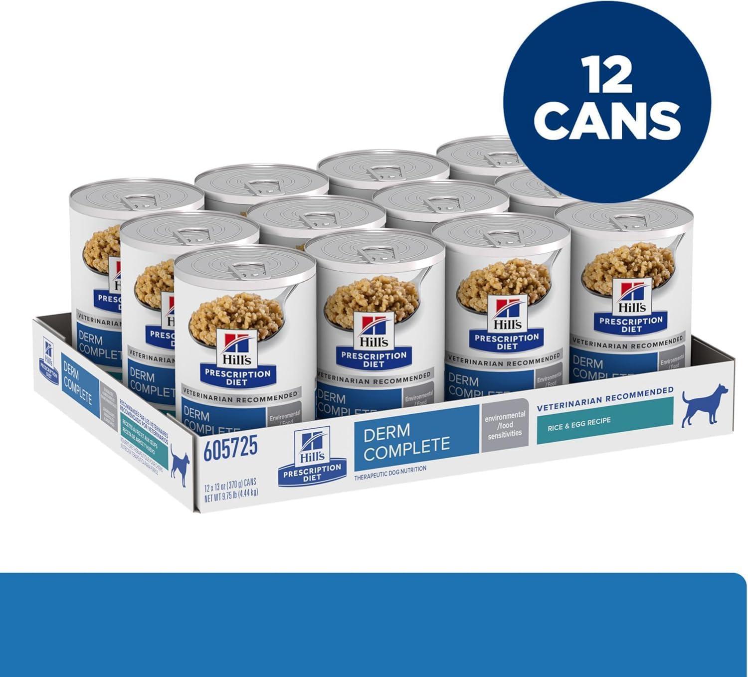 Hill's Alimento Húmedo para perro Derm Complete 12pz | G.Valkyria - imagen 1