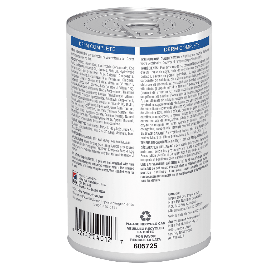 Hill's Alimento Húmedo para perro Derm Complete 370g | G.Valkyria - imagen 1