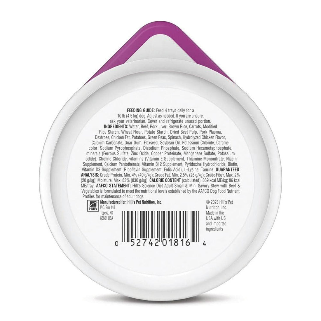 Hill's Alimento para perros Pouch Adult Small & Mini res 6pzs | G.Valkyria - imagen 1