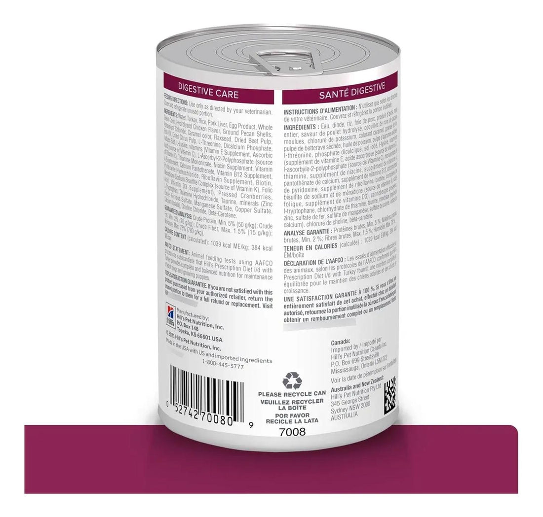 Hill's alimento perro digestive care pavo húmedo i/d 370g | G.Valkyria - imagen 1