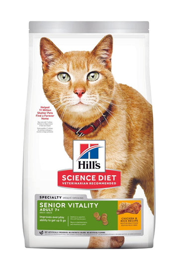 Hill's Alimento seco para gato Speciality Senior Vitality 1.36kg | G.Valkyria - imagen 1