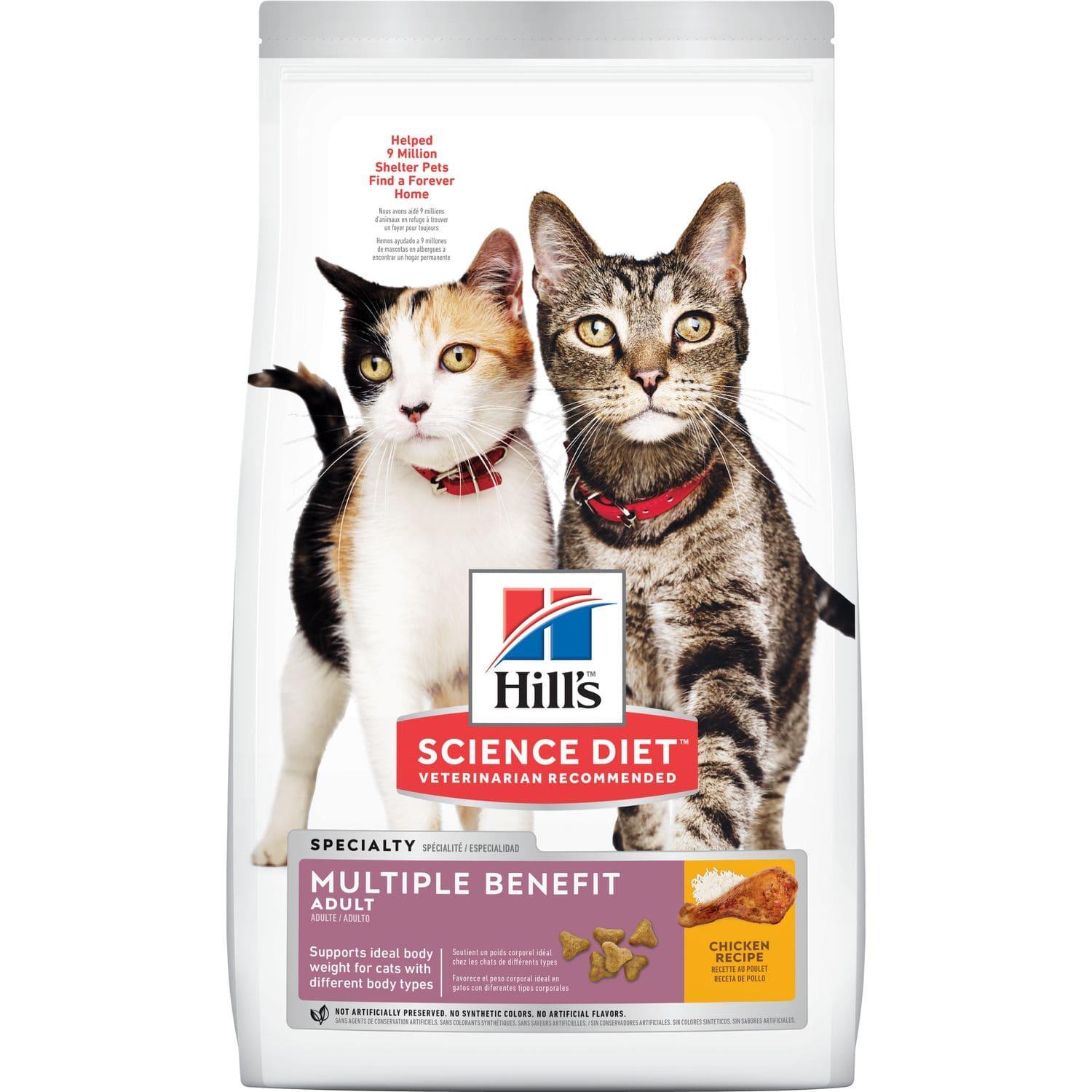 Hill's Alimento seco para gatos Multiple Benefit 7.03kg | G.Valkyria - imagen 1