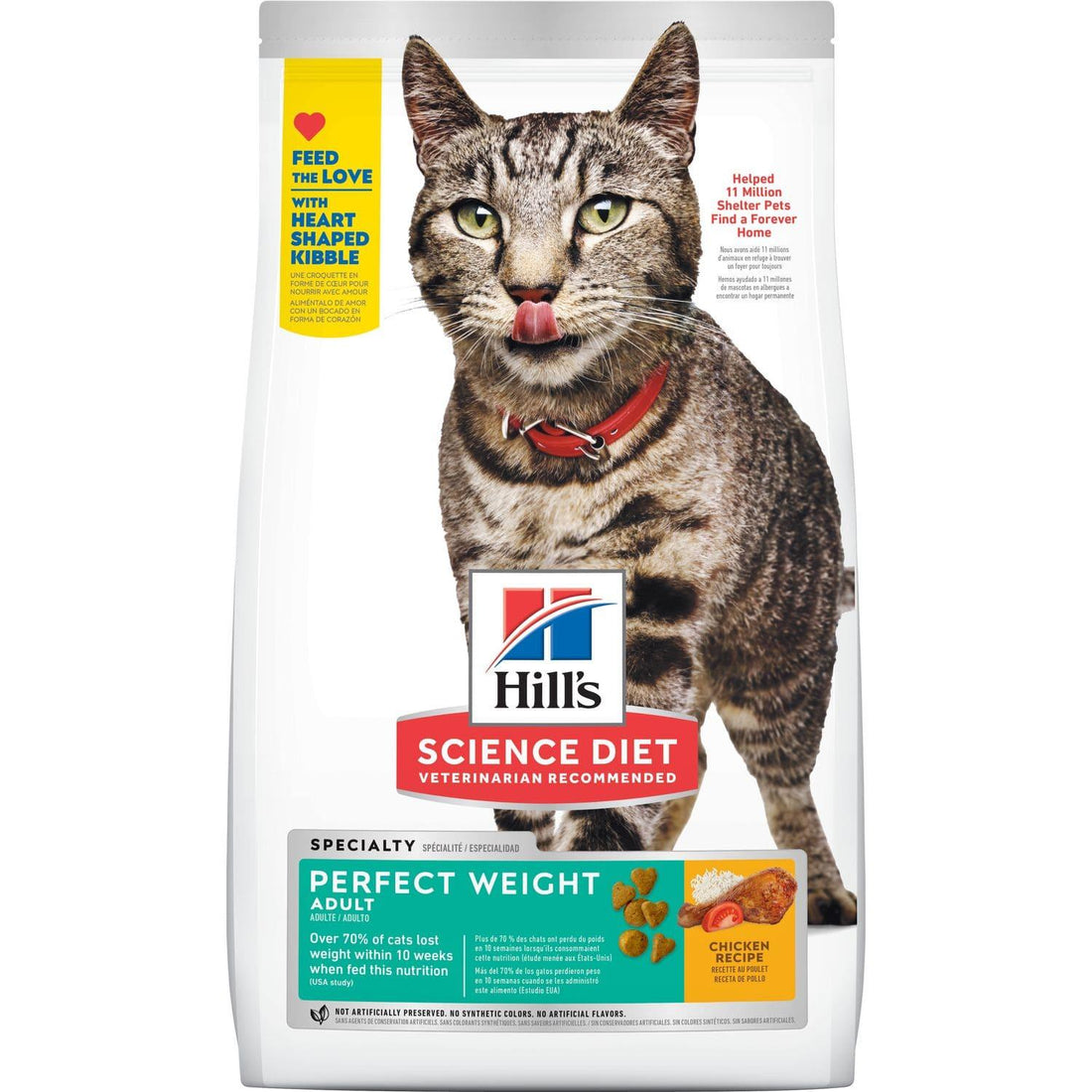 Hill's Alimento seco para gatos Perfect Weight Adult 6.8kg | G.Valkyria - imagen 1
