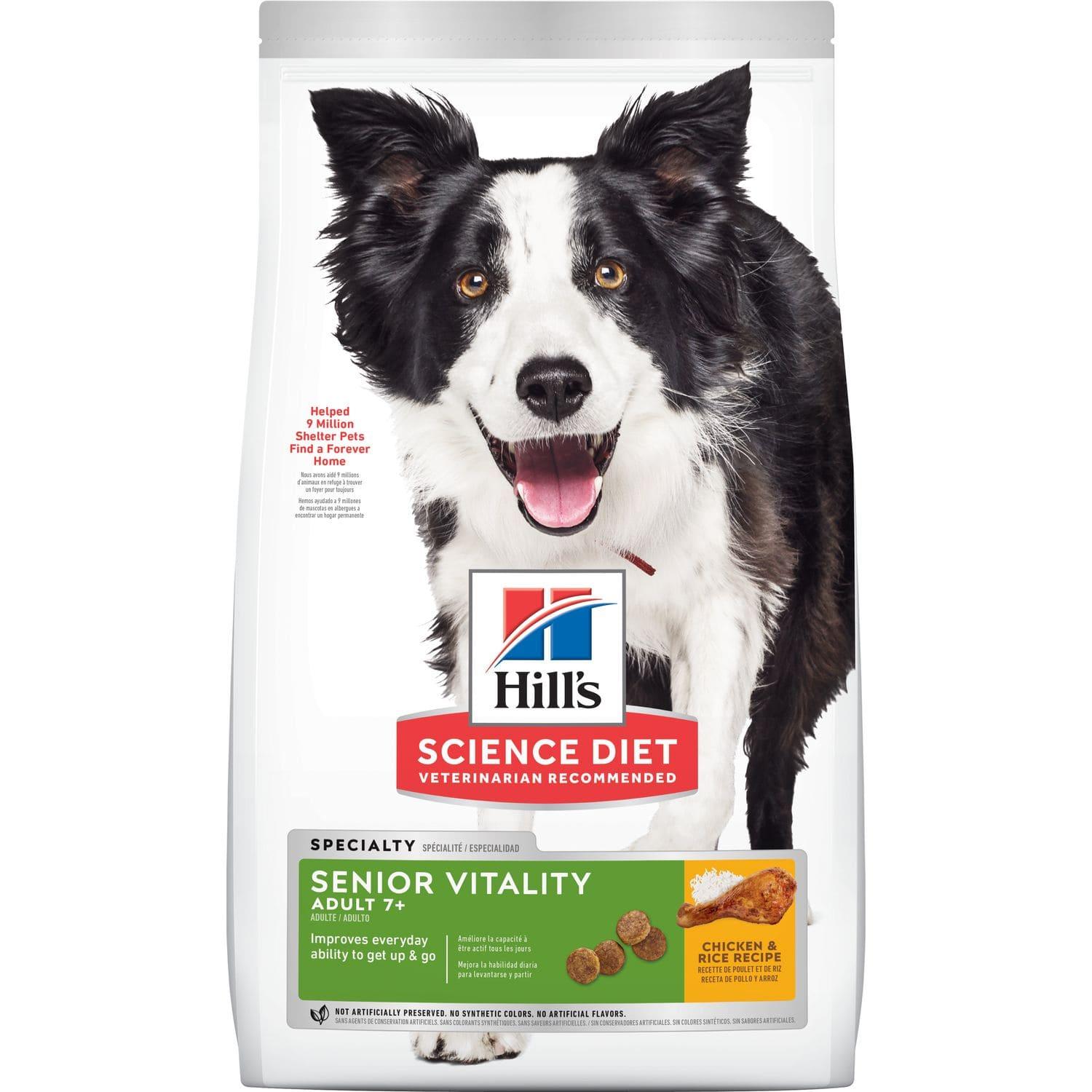 Hill's Alimento seco para perros Senior Vitality 5.67kg | G.Valkyria - imagen 1