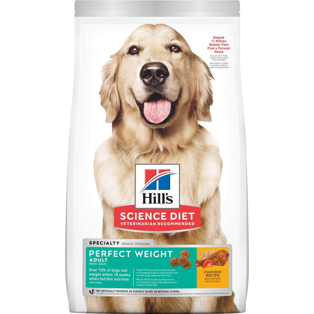 Hill's Alimento Seco perro Speciality Perfect Weight 1.81kg | G.Valkyria - imagen 1