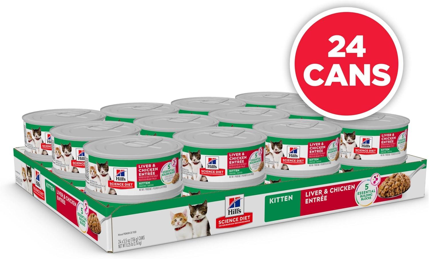 Hill's Science Diet Gatito Kitten liver & chicken 150g 24pz | G.Valkyria - imagen 1