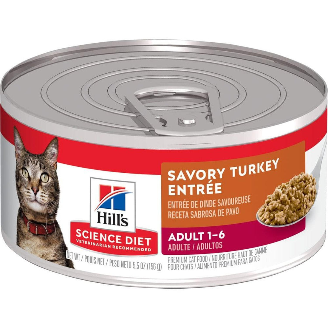 Hill's Science Diet Gato Adult Original lata pavo 150g 24pz | G.Valkyria - imagen 1