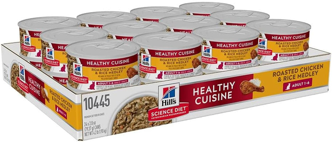 Hill's Science Diet Gato Adult roasted chicken 80g 24pz | G.Valkyria - imagen 1