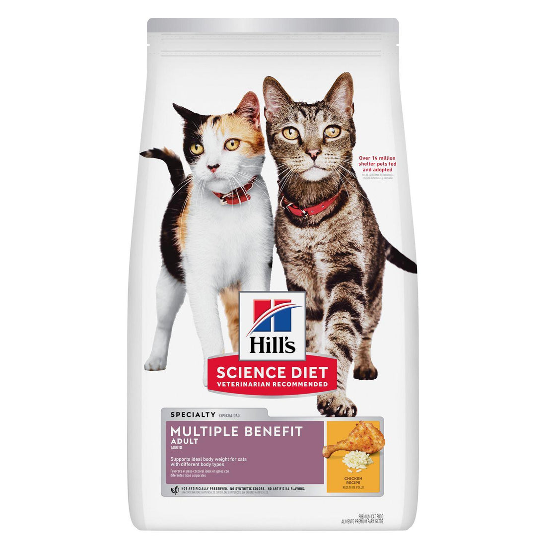 Hill's Science Diet Gato Adulto Multiple Benefit 3.18Kg | G.Valkyria - imagen 1