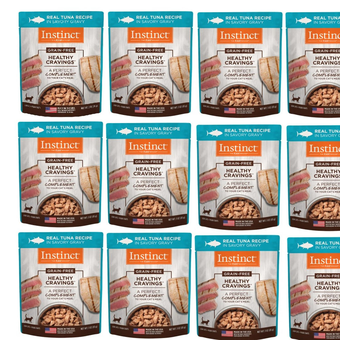 Instinct alimento húmedo Healthy Cravings Atún gato 12 pzs | G.Valkyria - imagen 1