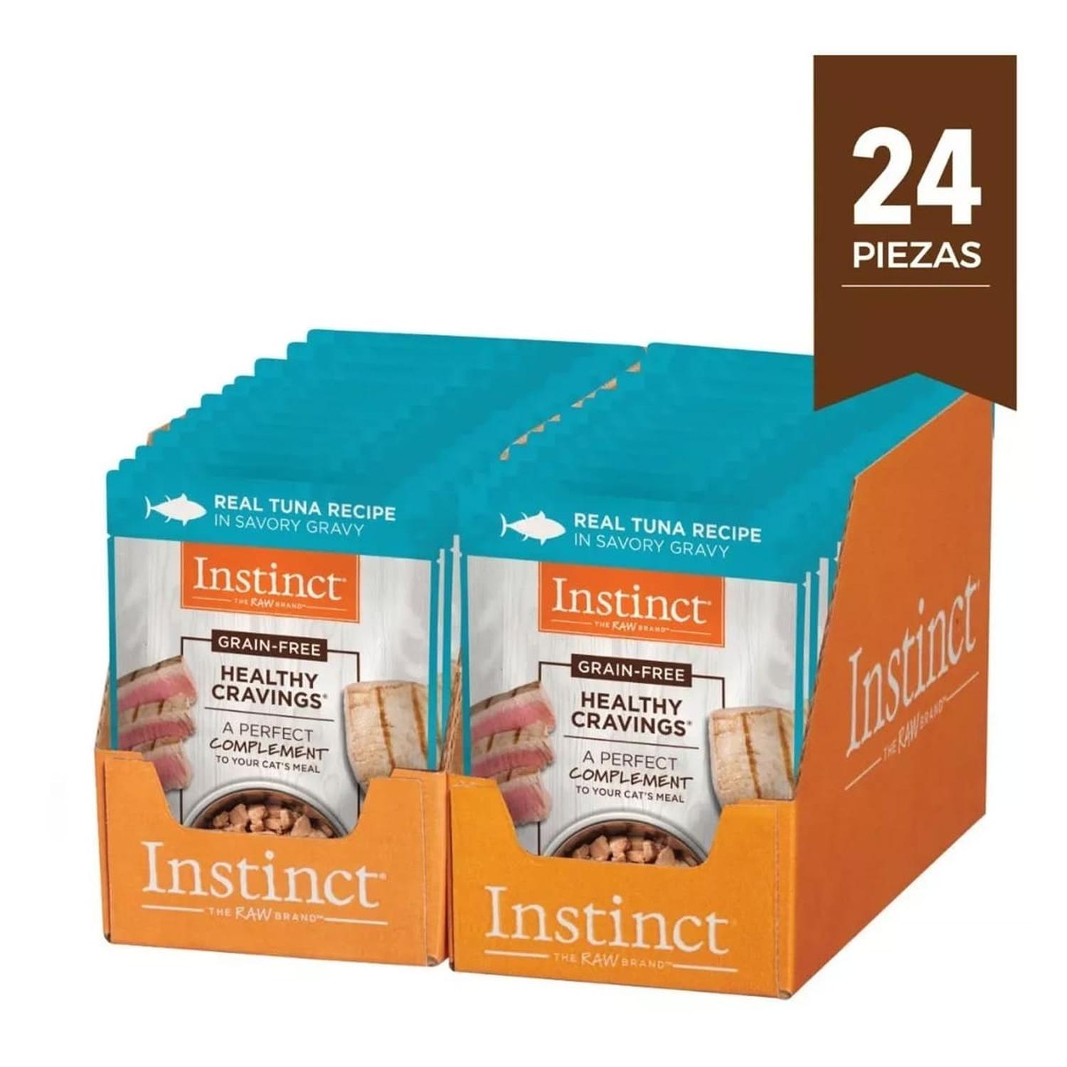 Instinct Alimento Húmedo Healthy Cravings de Atún gato 24pzs | G.Valkyria - imagen 1