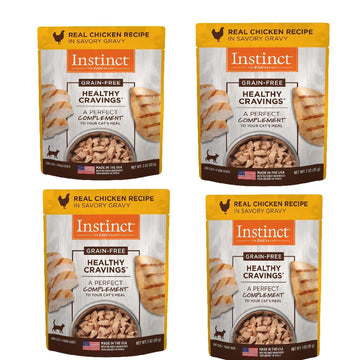 Instinct alimento húmedo Healthy Cravings pollo gato 4 pzs | G.Valkyria - imagen 1