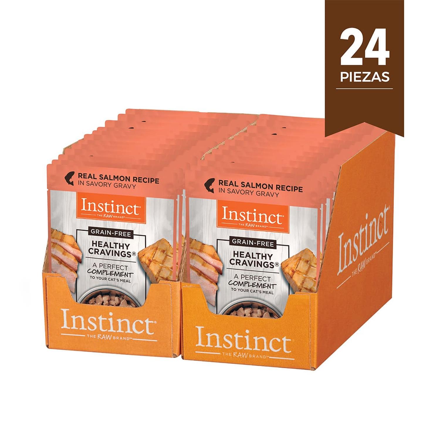 Instinct Alimento Húmedo Healthy Cravings Salmon gato 24pzs | G.Valkyria - imagen 1