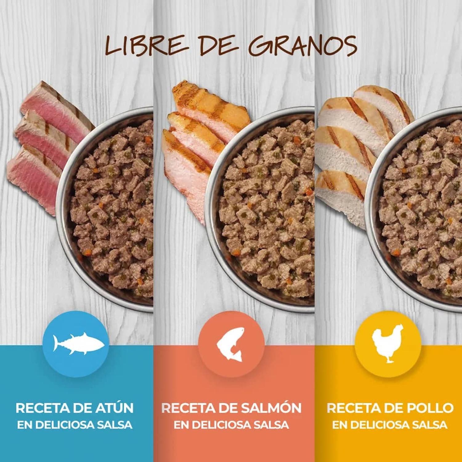 Instinct Alimento Húmedo Minced Cup Mix de recetas gato 12pzs | G.Valkyria - imagen 4