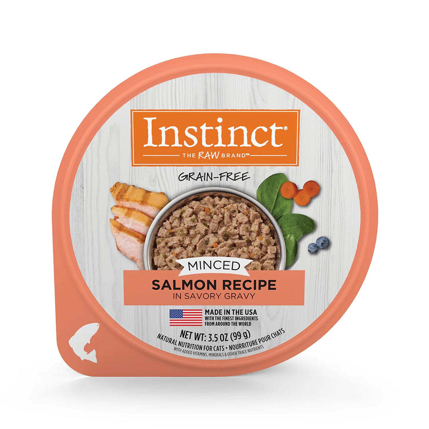 Alimento Instinct Original Minced Cups Para Gato salmón 99g | G.Valkyria - imagen 1
