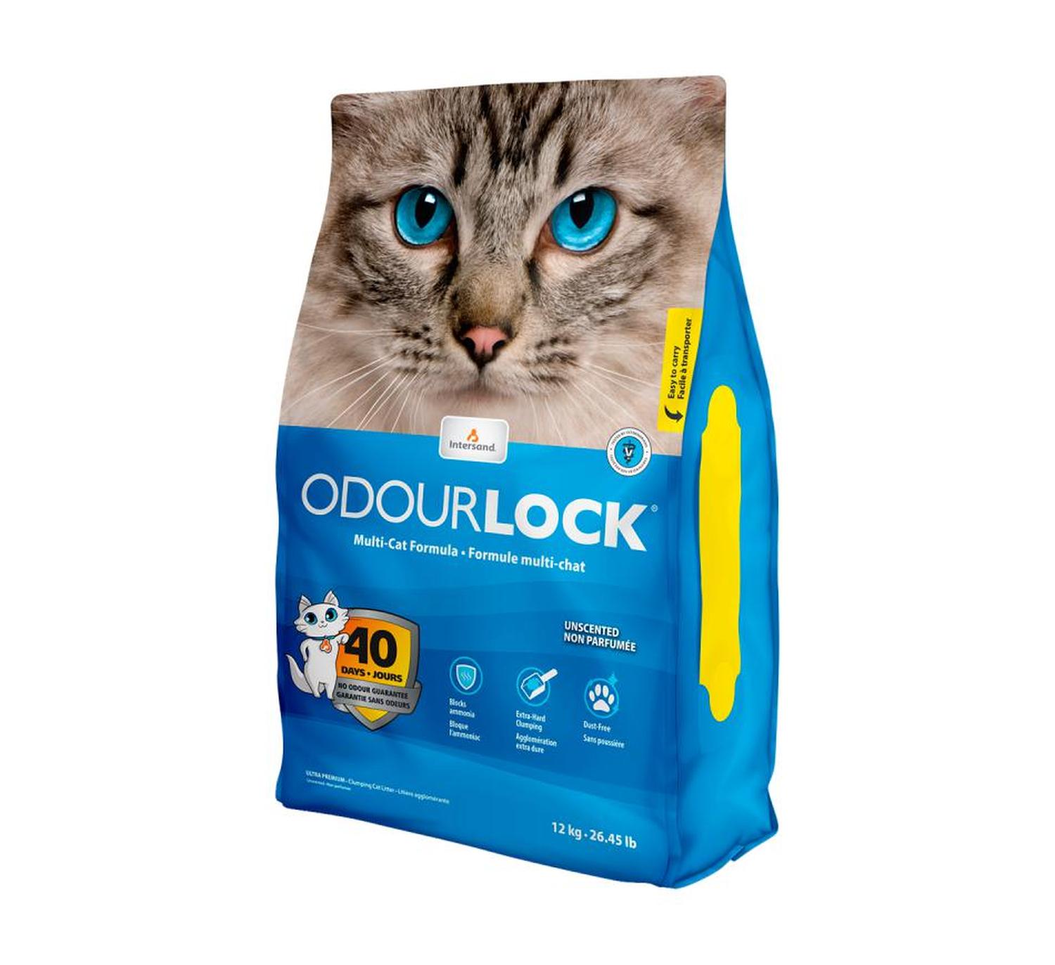 Intersand Arena gato aglutinante arcilla Odor Lock 11.35kg | G.Valkyria - imagen 2