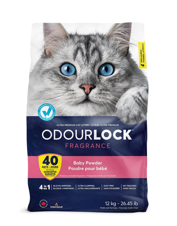 Intersand Arena gato aglutinante talco Odor Lock 11.35kg | G.Valkyria - imagen 1