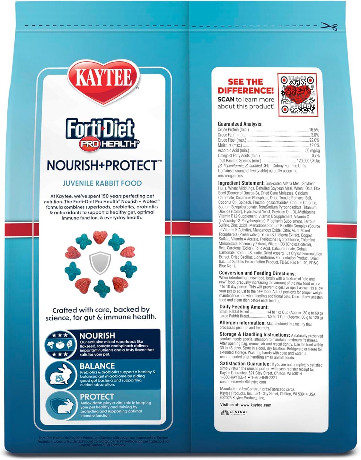 Alimento Kaytee Fortidiet Prohealth Conejo Juvenil 1.36Kg | G.Valkyria - imagen 4