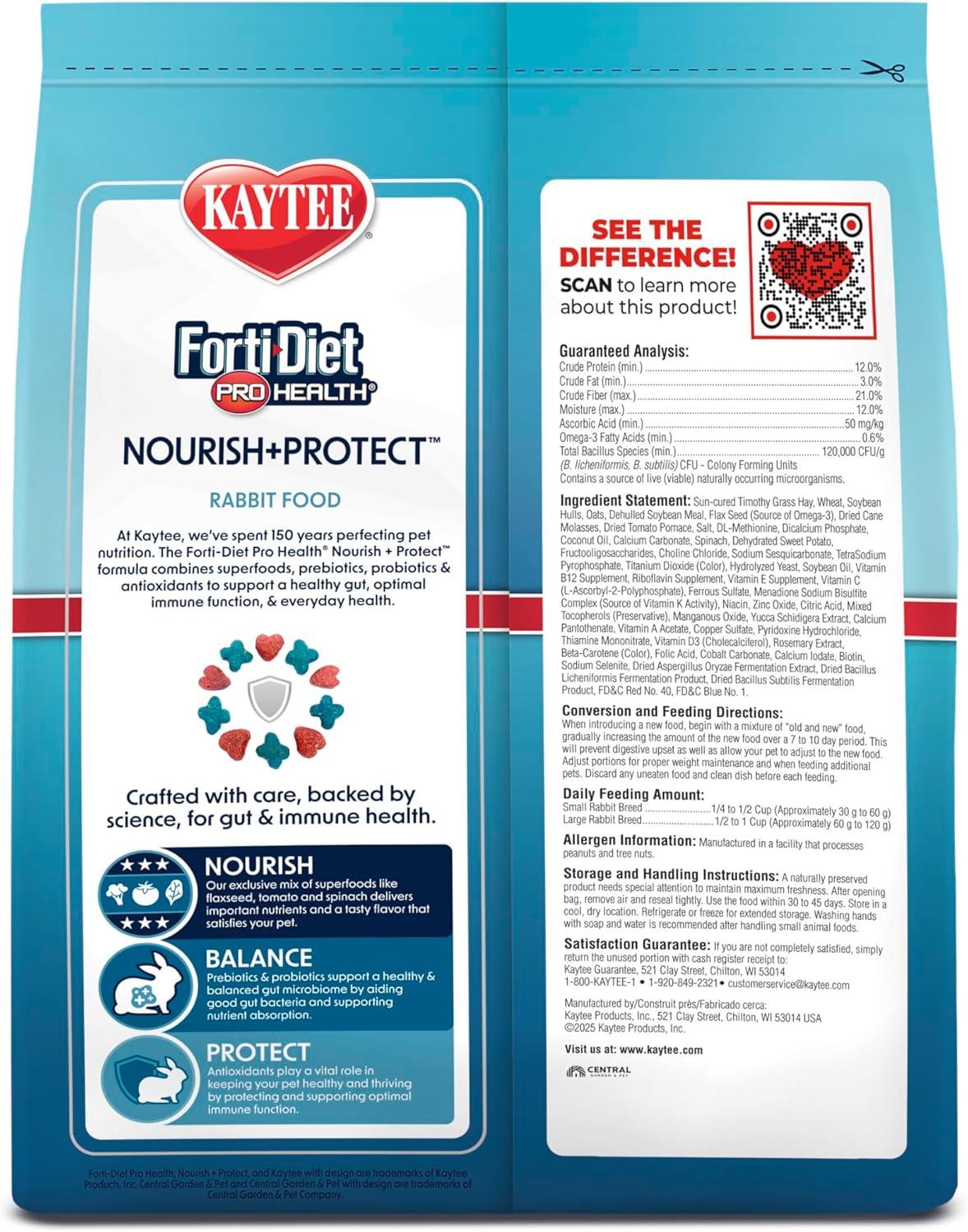 Alimento Kaytee FortiDiet ProHealth Conejo Timothy 2.26 kg | G.Valkyria - imagen 4