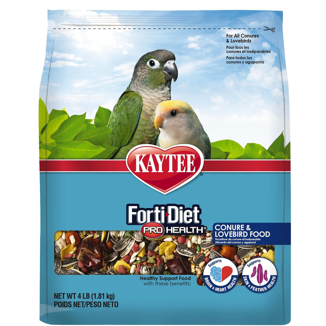 Alimento Kaytee FortiDiet ProHealth Conuro Agapornie 1.8kg | G.Valkyria - imagen 1