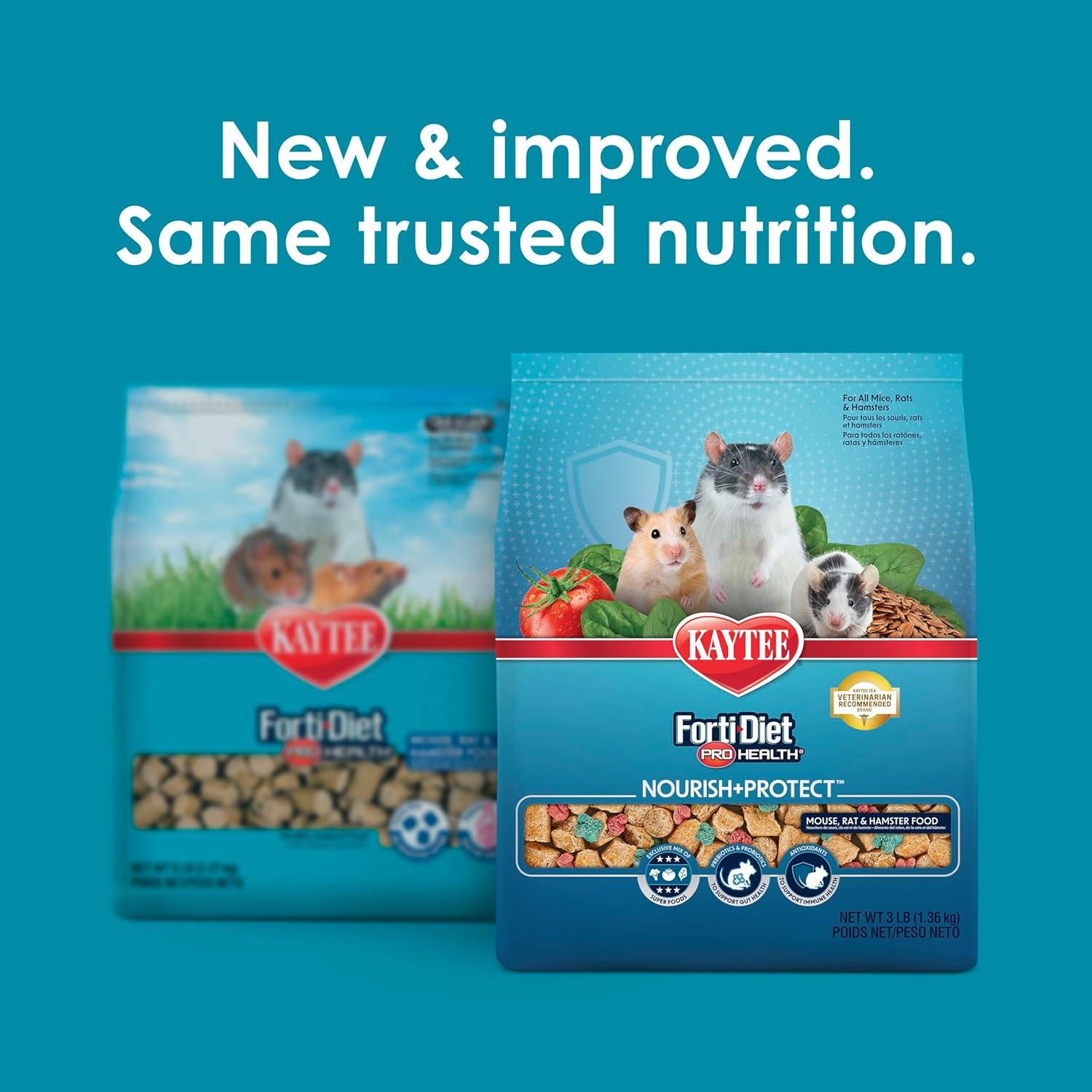 Alimento Kaytee FortiDiet ProHealth Rata Ratón Cubos 1.36kg | G.Valkyria - imagen 2