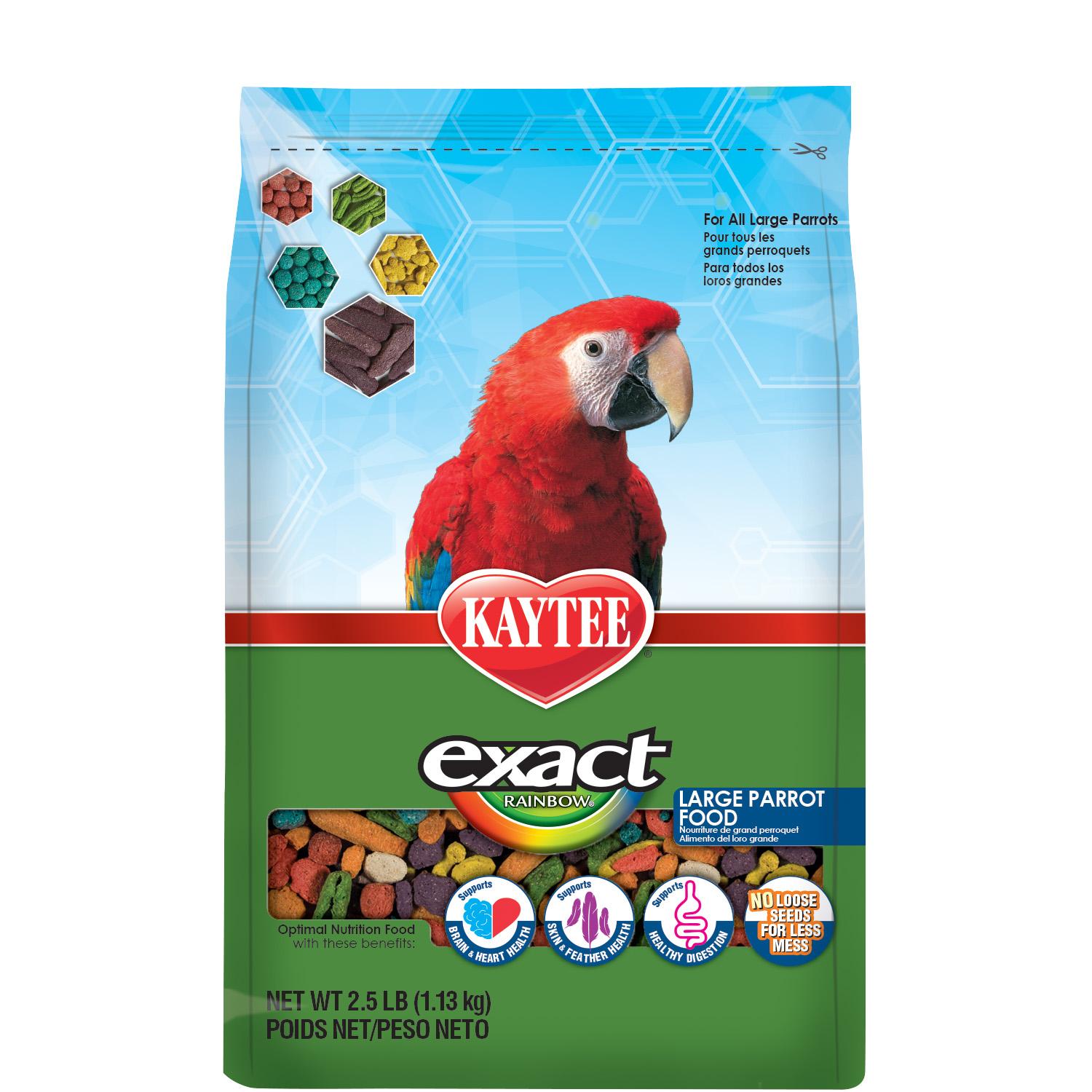 Alimento Premium Kaytee Exact Rainbow Guacamaya/Cacatúa 1.13kg | G.Valkyria
