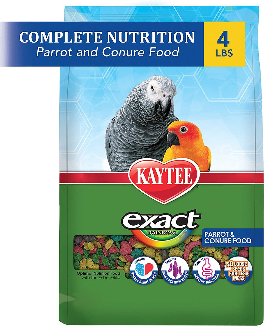 Alimento Premium Kaytee Exact Rainbow Loros perico 1.81 kg | G.Valkyria - imagen 1