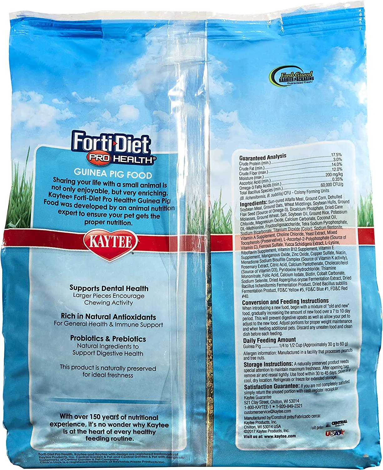 Alimento Premium Kaytee Forti-Diet Pro-Health Cuyo 2.26kg | G.Valkyria - imagen 6