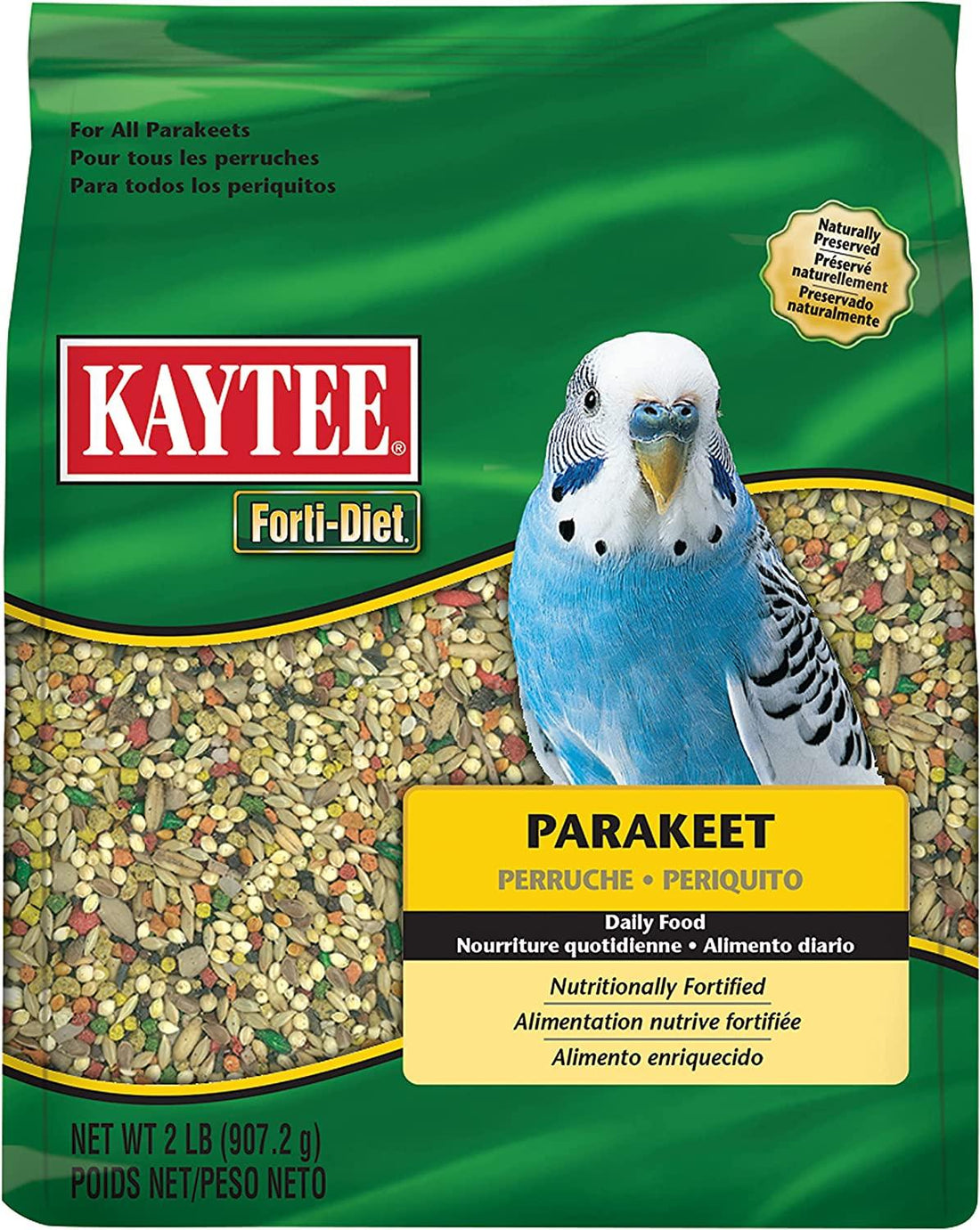 Alimento Premium Kaytee FortiDiet Periquito Australiano 907gr | G.Valkyria - imagen 1