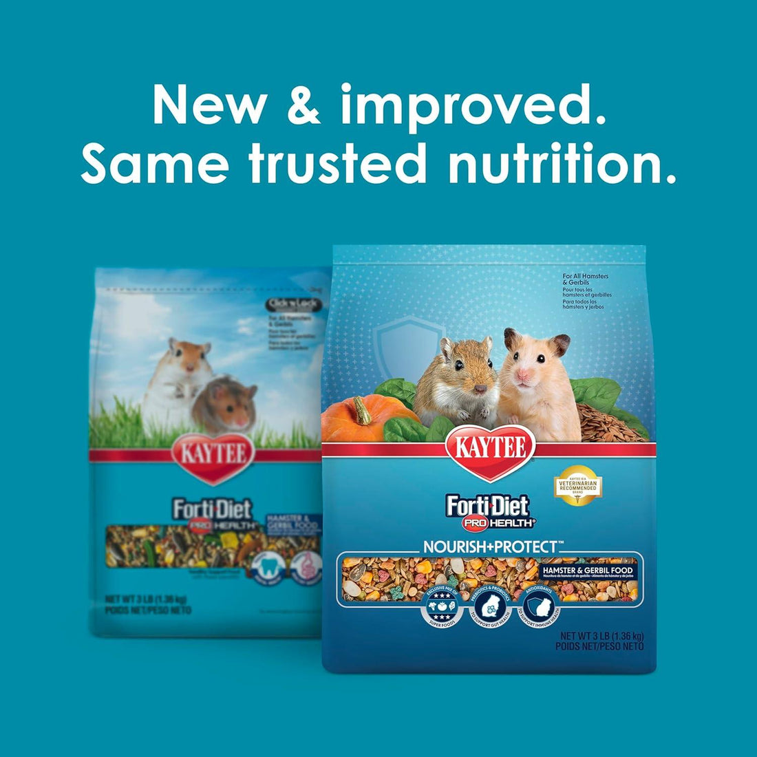 Alimento Premium Kaytee FortiDiet ProHealth Hamster/Jerbo 1.36kg | G.Valkyria - imagen 1