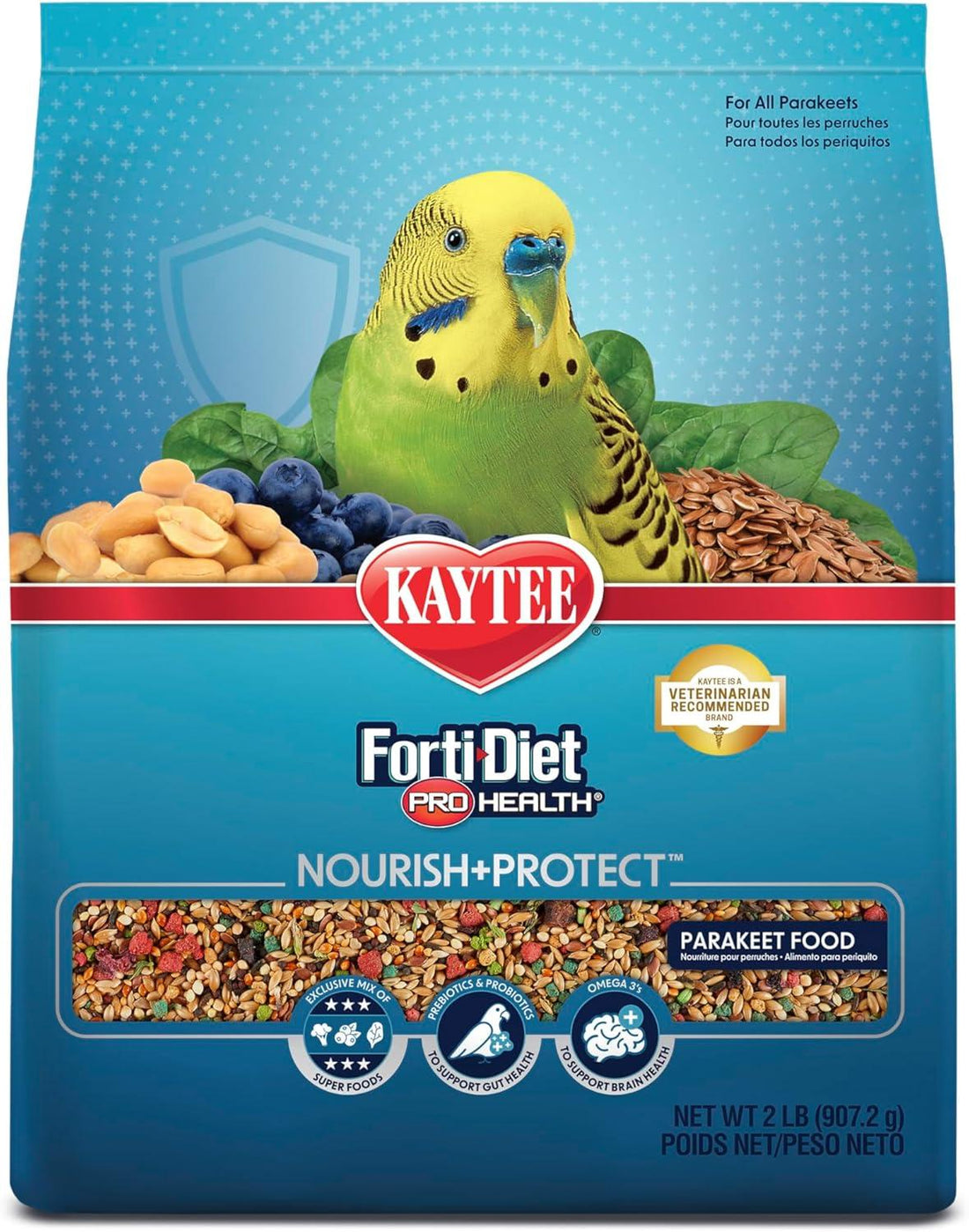 Alimento Premium Kaytee FortiDiet ProHealth Periquito 907 gr | G.Valkyria - imagen 1