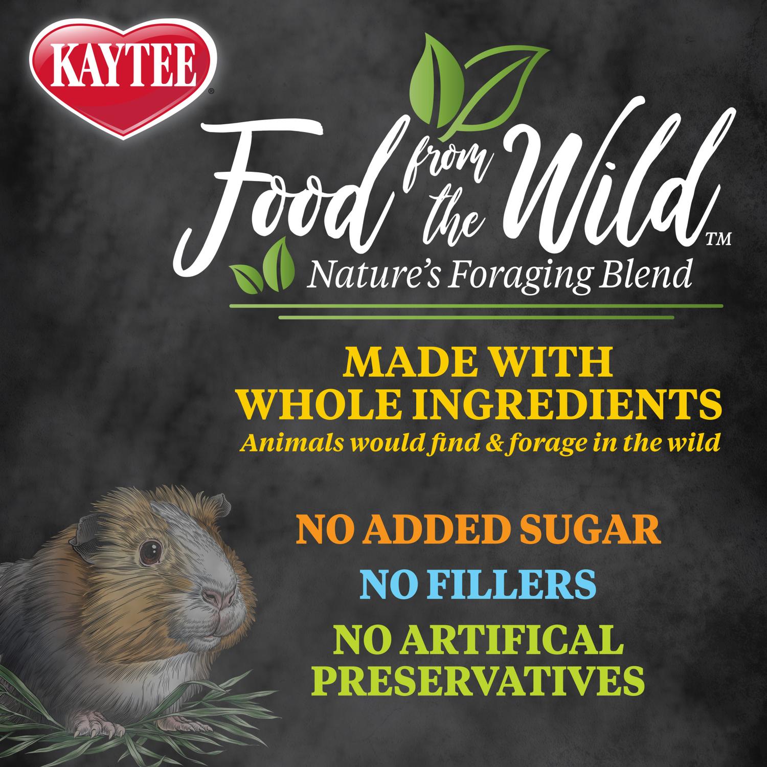 Alimento Premium Kaytee Natural Food from the Wild Cuyo 1.8kg | G.Valkyria - imagen 4