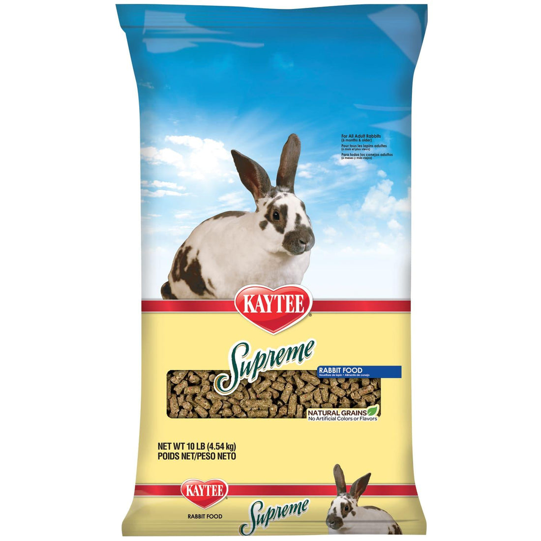 Alimento Premium Kaytee Supreme Conejo Pellets 4.53 kg | G.Valkyria - imagen 1