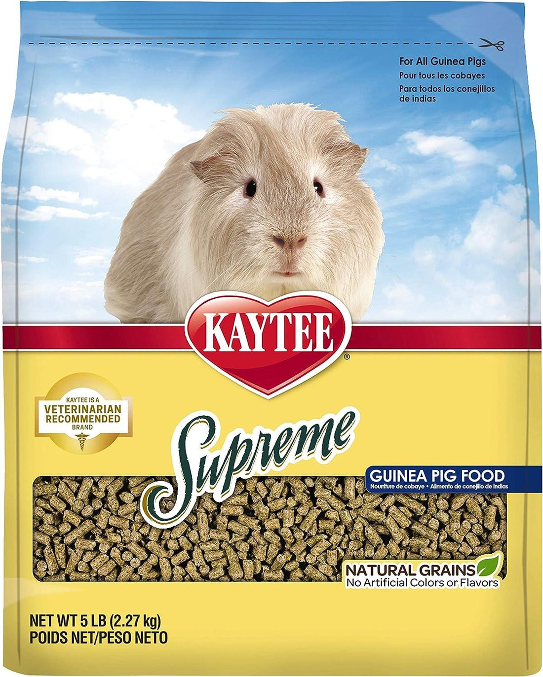 Alimento Premium Kaytee Supreme Cuyo Diet Pellets 2.26 kg | G.Valkyria - imagen 1