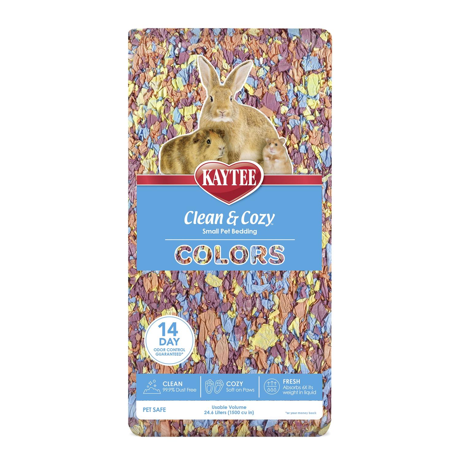 Kaytee Clean and Cozy colors multi sustrato conejo cuyo 24.6 lt | G.Valkyria - imagen 1