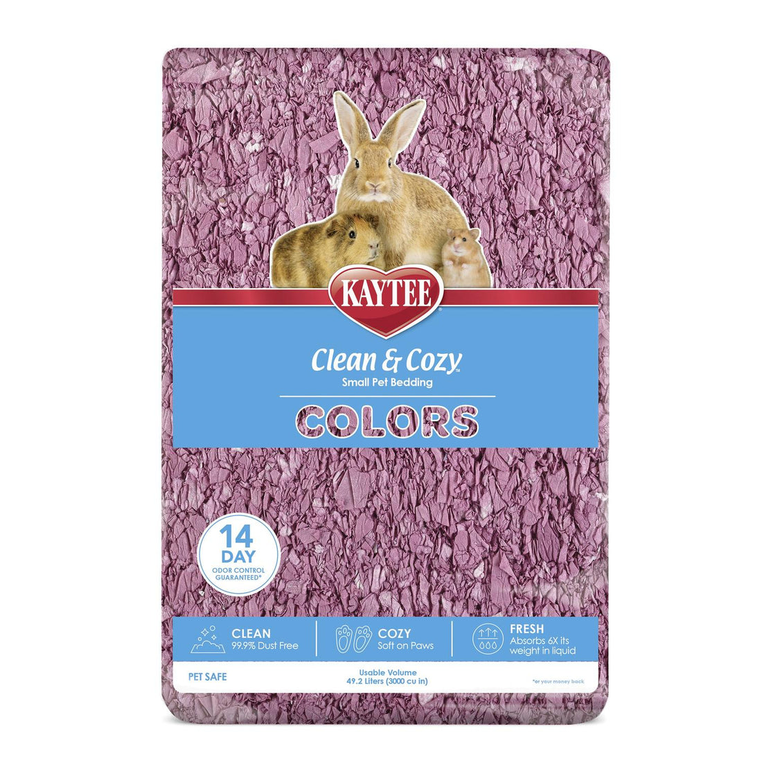Kaytee Clean & Corzy cama colors conejo cuyo hamster 49.2 lt | G.Valkyria