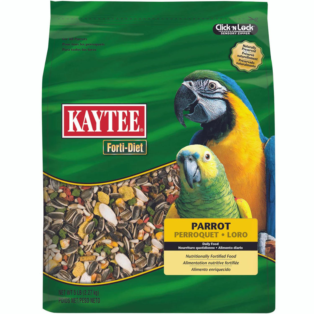 Kaytee Forti-Diet alimento para loros conuro natural 2.27 kg | G.Valkyria